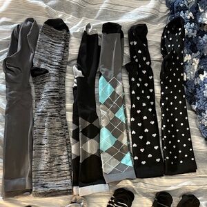 Stylish Patterned Compression Socks Set